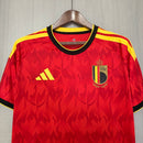 Camisa Bélgica Home - Copa do Mundo 2026 - Torcedor Masculina