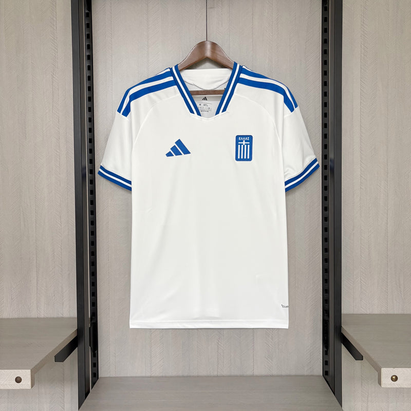 Camisa Grécia Home - Copa do Mundo 2026 - Torcedor Masculina