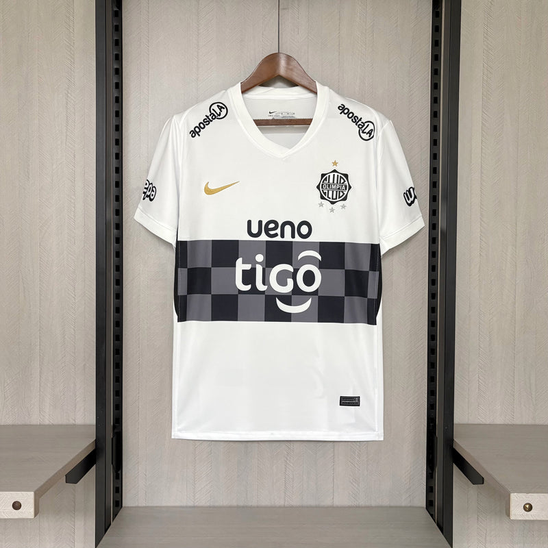 Camisa Olimpia Home - 2026/27 - Torcedor Masculina
