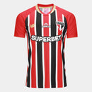 Camisa São Paulo II 25/26 Torcedor New Balance Masculina - Vermelho+Branco