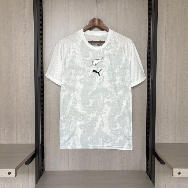 Camisa Nova Zelândia White - 2026/27 Torcedor Masculina