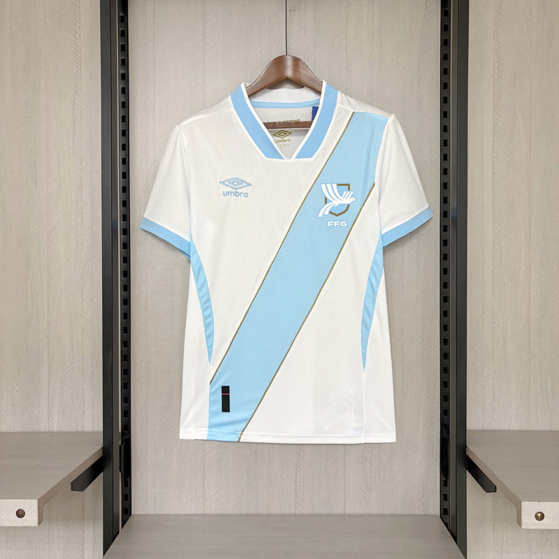 Camisa Guatemala Home - Copa do Mundo 2026 - Torcedor Masculina
