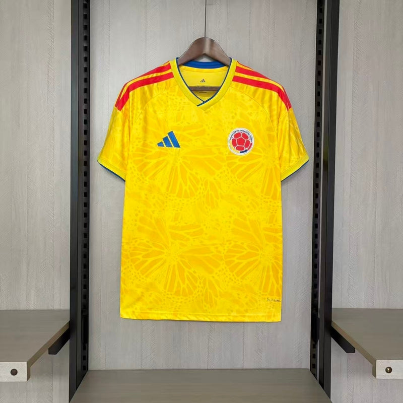 Camisa Colômbia Home - Copa do Mundo 2026 - Torcedor Masculina