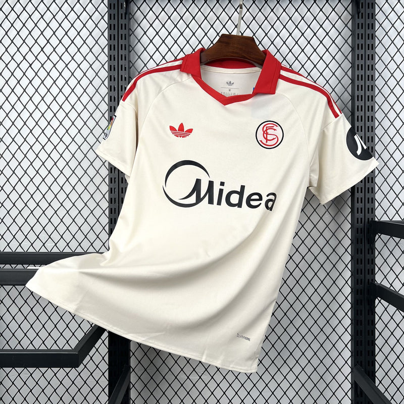 Camisa Retrô Sevilla Home 2025/26 - Torcedor Masculina