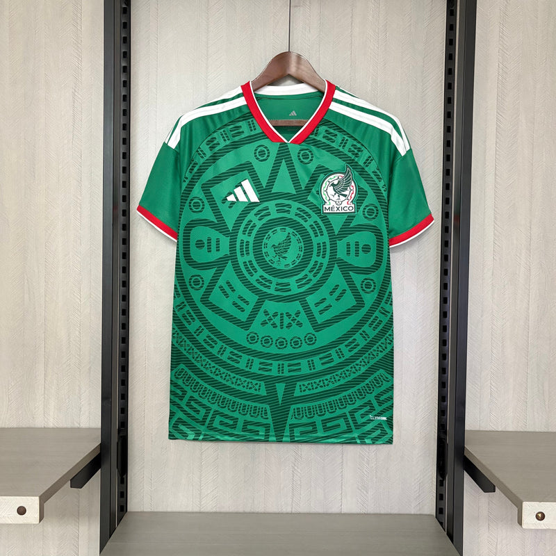 Camisa México Home - Copa do Mundo 2026 - Torcedor Masculina
