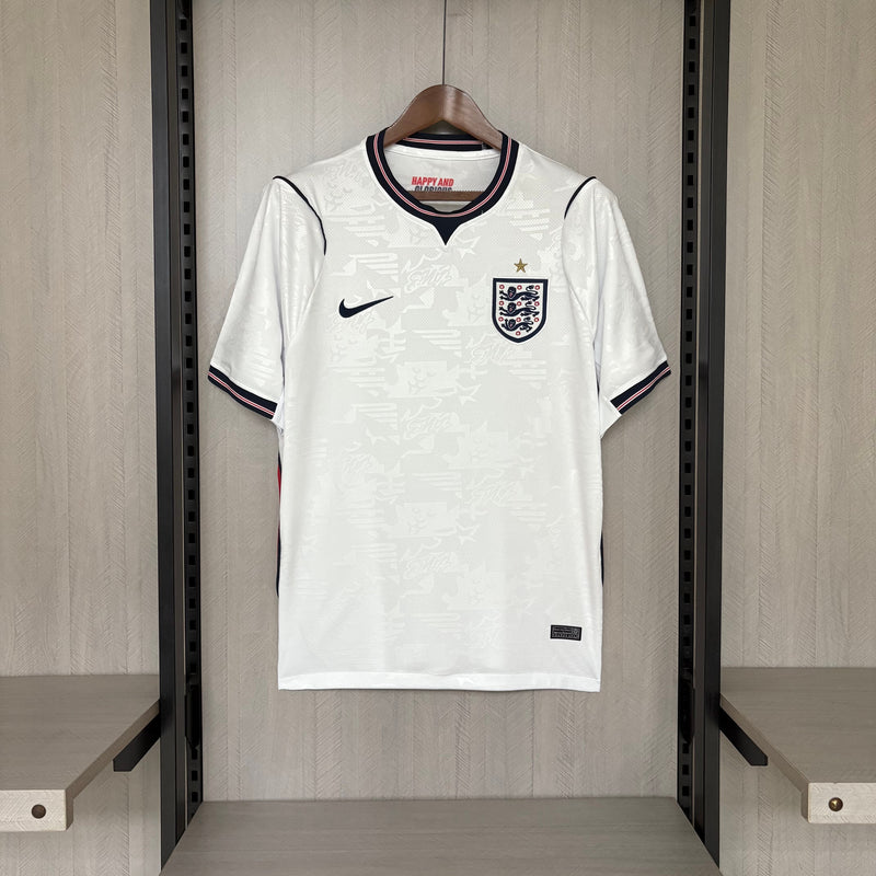 Camisa Inglaterra Home - Copa do Mundo 2026 - Torcedor Masculina